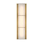 Eurofase Lighting 50174-010 Gibraltar 1-Light 25W Antique Brass LED Indoor Wall Light