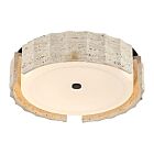 Eurofase Lighting 50204-021 Roslington 1-Light 35W Matte Black LED Semi Flush Mount