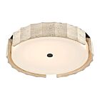 Eurofase Lighting 50205-028 Roslington 1-Light 45W Matte Black LED Semi Flush Mount