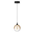 Eurofase Lighting 50250-035 Iissa 1-Light 6W Matte Black LED Pendant