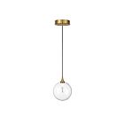 Eurofase Lighting 50251-025 Iissa 1-Light 6W Gold LED Pendant