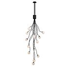 Eurofase Lighting 50256-013 Athena 13-Lights 37.96W Matte Black LED Chandelier