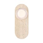 Eurofase Lighting 50272-044 Sternn 1-Light 10W Travertine LED Indoor Wall Light