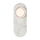 Eurofase Lighting 50273-041 Sternn 1-Light 10W Marble White LED Indoor Wall Light