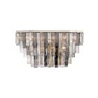 Eurofase Lighting 50316-014 Altesa 33-Lights 40W Chrome LED Semi Flush Mount