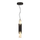 Eurofase Lighting 50352-012 Venna 1-Light 18W Urban Bronze LED Chandelier