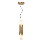 Eurofase Lighting 50352-029 Venna 1-Light 18W Antique Brass LED Chandelier