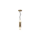Eurofase Lighting 50352-029 Venna 1-Light 18W Antique Brass LED Chandelier
