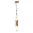 Eurofase Lighting 50354-023 Venna 1-Light 30W Antique Brass LED Chandelier
