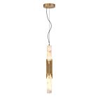 Eurofase Lighting 50354-023 Venna 1-Light 30W Antique Brass LED Chandelier