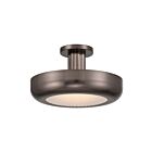 Eurofase Lighting 50389-018 Macey 1-Light 36W Harlow Bronze LED Semi Flush Mount