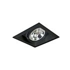Eurofase Lighting TE101TR-01 50W/75W Black Square Multiple Halogen Recessed Light
