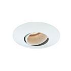 Eurofase Lighting TR-G19-02 50W White 3" Round Vertical Baffle Trim