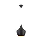 Eurofase Lighting PIQUITO 20438-012 60W Black Round Pendant
