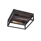 Eurofase Lighting 25604-016 Retto 2-Light 120W Bronze Outdoor Wall Light