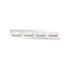 Eurofase Lighting Olson 28021-018 Chrome 4-Lights 20W LED Bathbar