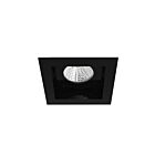 Eurofase AMIGO 28721-35-025 15W 1-Light Black 3 1/4" Square Trim LED Downlight