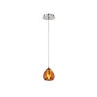Eurofase LUCIDO 29037-032 1-Light 20W Chrome Cord Pendant