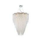 Eurofase Lighting 29052-011 COHEN 24-Light 1080W Chrome Round Chandelier