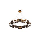 Eurofase Lighting 30080-010 BANDERIA 40W Bronze Round Chandelier