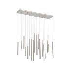 Eurofase SANTANA 31446-023 18W Satin Nickel Linear Chandelier