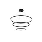 Eurofase Lighting 31474-023 SPUNTO 216W Matte Black Round Chandelier