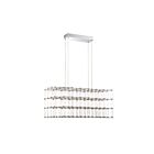 Eurofase Lighting 33717-012 LINWOOD 26W Chrome Rectangular Chandelier