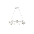 Eurofase NETTO 33724-010 36W Chrome LED Cord Chandelier