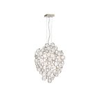 Eurofase TRENTO 34030-011 7-Lights 280W Champagne Silver Cord Chandelier