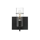 Eurofase PISTA 34133-036 1-Light 60W Black Vanity Light