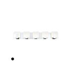 Eurofase Lighting Canmore 34145-012 Chrome 5-Lights 40W LED Bathbar