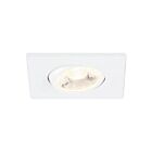 Eurofase 34892-40-02 8W White 3" Square Gimbal LED Recessed