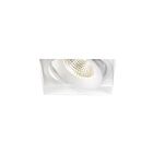 Eurofase 35140-35-02 26W 1-Light White Square Trimless Gimbal Recessed
