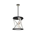 Eurofase SARISE 35643-012 24W Black LED Drum Chandelier