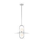 Eurofase MILLBROOK 35898-023 2-Lights 10W Chrome Round Chandelier