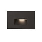 Eurofase 36046-025 Black 2W Horizontal Recessed Trim Step Light
