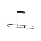 Eurofase Lighting 37037-017 BERKLEY 43W Matte Black Linear Chandelier