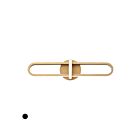 Eurofase Lighting Botton 37040-024 21W Satin Gold Wall Light