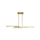 Eurofase BAYSWATER 37062-026 69W Satin Gold Linear Chandelier
