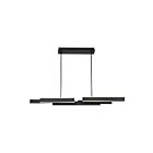 Eurofase CAMENO 37065-010 113W Matte Black Linear Chandelier