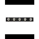 Eurofase RYDER 37071-038 Black 25W Bathbar