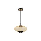 Eurofase Lighting PARK 37106-010 10W Black Round Pendant