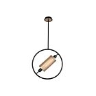 Eurofase Lighting SEAMORE 37109-011 60W Black Round Pendant