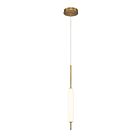 Eurofase CUMBERLAND 37237-028 10W Antique Brass Rod Pendant