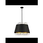 Eurofase TURA 38145-025 6-Lights Black 360W LED Bathbar