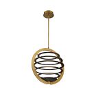 Eurofase Lighting 38152-016 OMBRA 66W Brass Large LED Chandelier