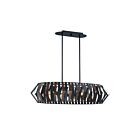 Eurofase BEVELO 38269-011 6-Lights 360W Rod Chandelier