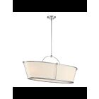 Eurofase PULITO 39046-027 6-Lights Polished Nickel 360W Island Pendant