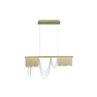 Eurofase TENDA 39283-016 Gold 48W LED Cord Chandelier