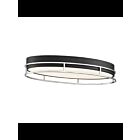 Eurofase GRAFICE 39409-027 Chrome 40W Oval Flush Mount